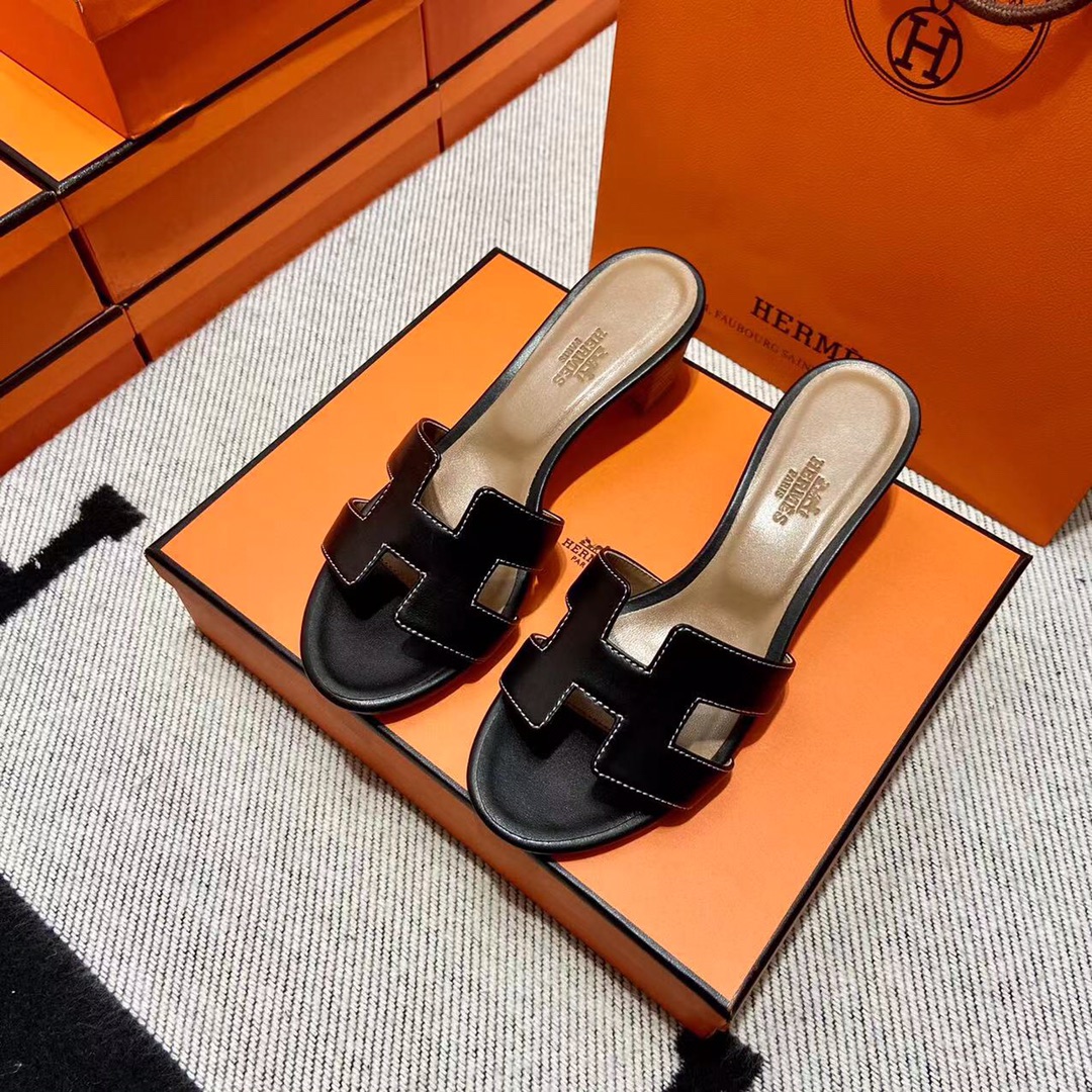 에르메스 올수공 오아시스 슬리퍼 샌들 스위프트 19